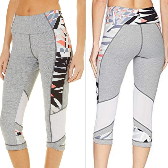 Nanette Lepore Pants - Nanette Lepore Spliced Skimmer Capri Leggings XL